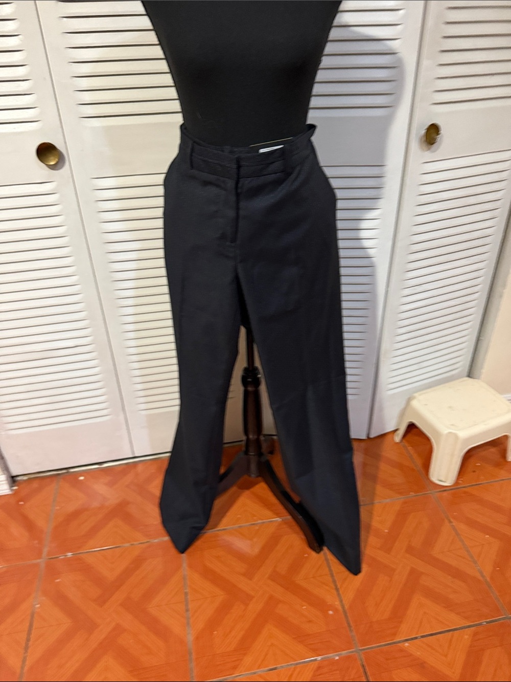 Worthington Black Wide-Leg Dress Pants